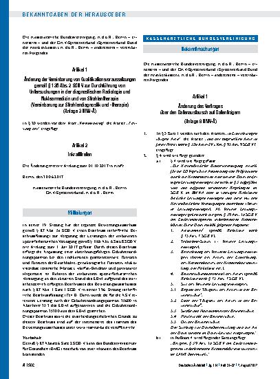 Vorschauseite 1: Mitteilungen