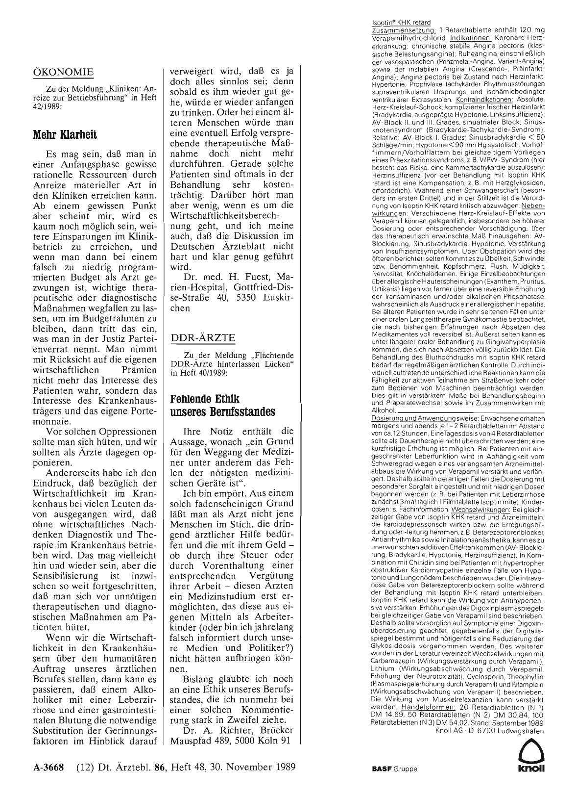Vorschauseite 1: ÖKONOMIE: Mehr Klarheit