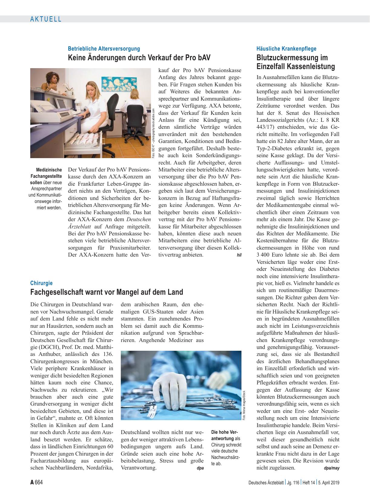 Vorschauseite 1: Betriebliche Altersversorgung: Keine Änderungen durch Verkauf der Pro bAV