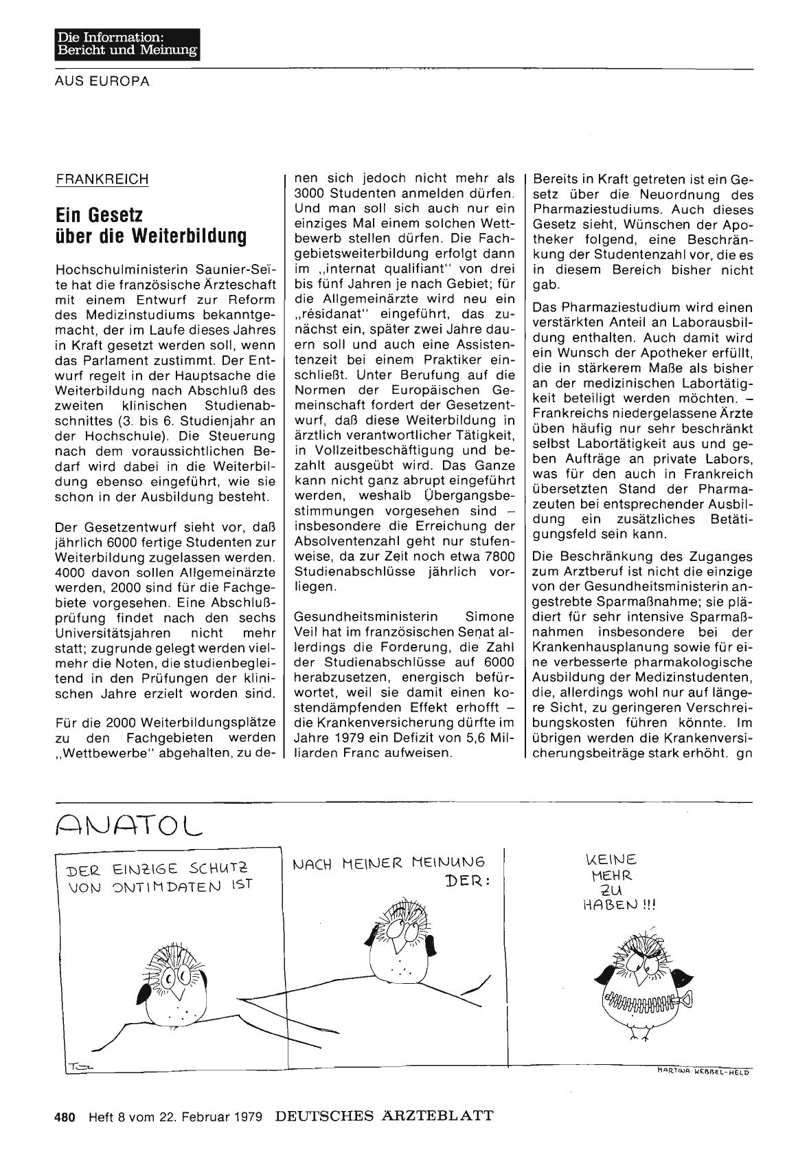 Vorschauseite 1: Frankreich: Ein Gesetz über die Weiterbildung
