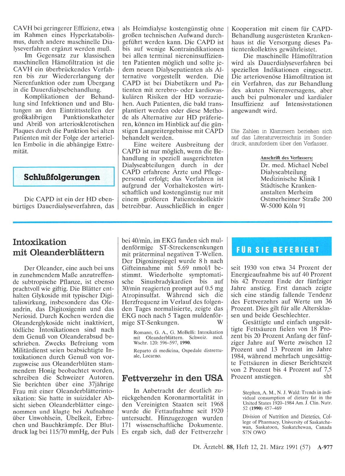 Vorschauseite 1: Fettverzehr in den USA