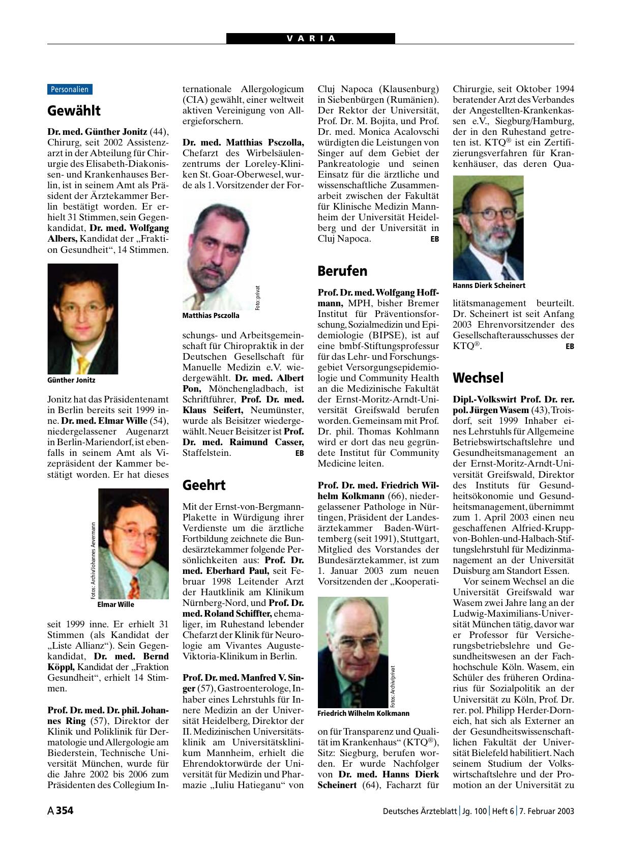 Vorschauseite 1: Wechsel