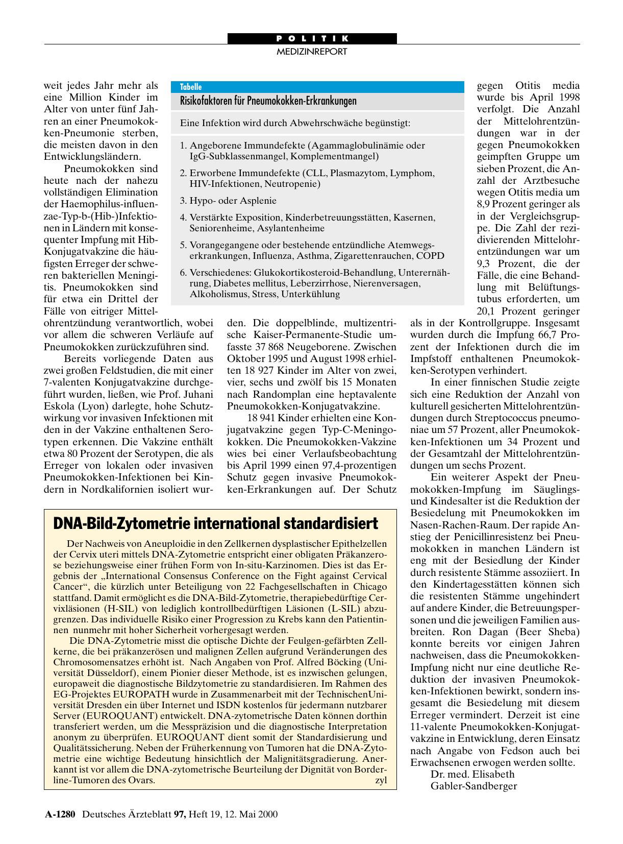 Vorschauseite 1: DNA-Bild-Zytometrie international standardisiert