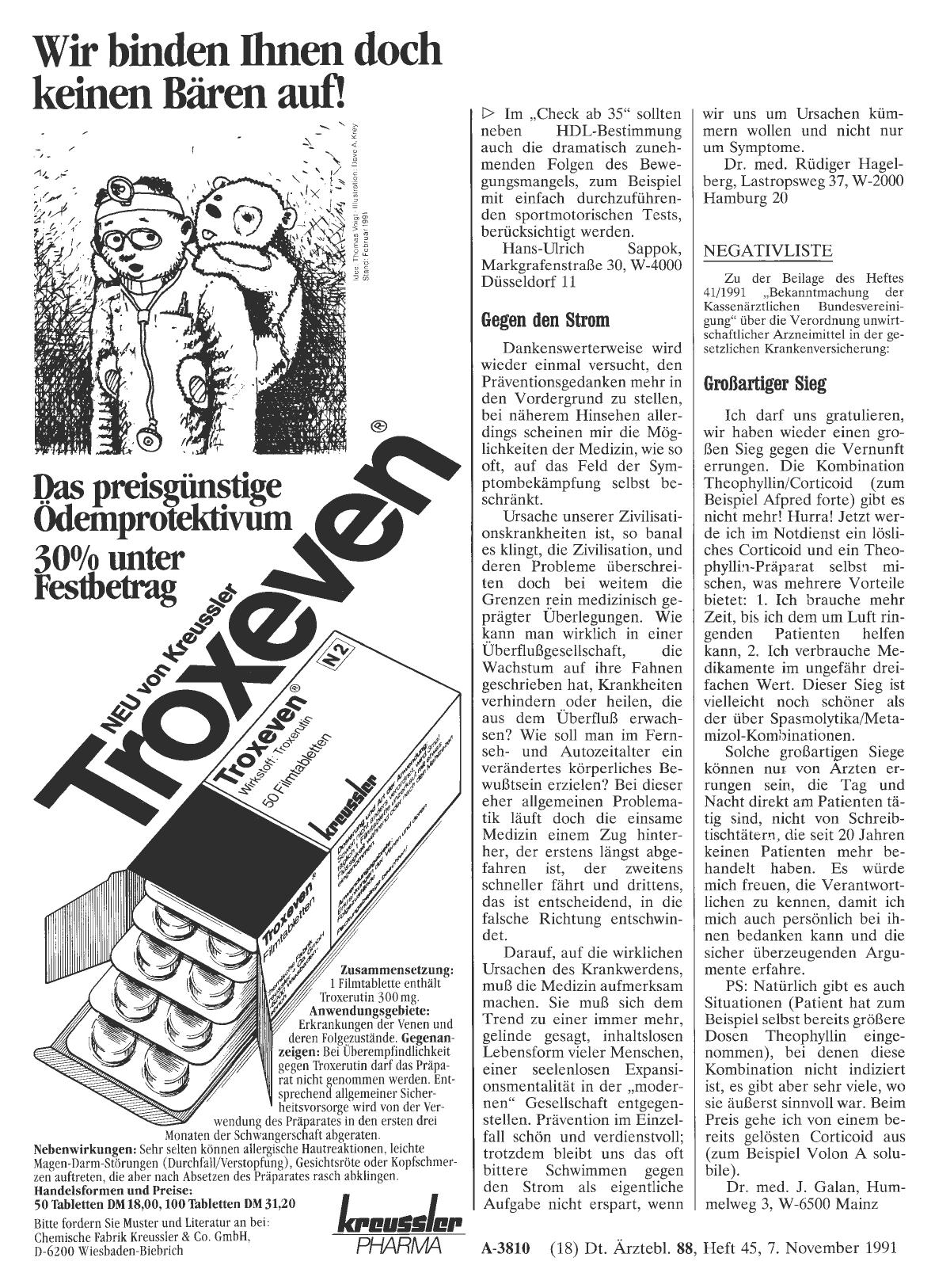 Vorschauseite 1: NEGATIVLISTE: Großartiger Sieg