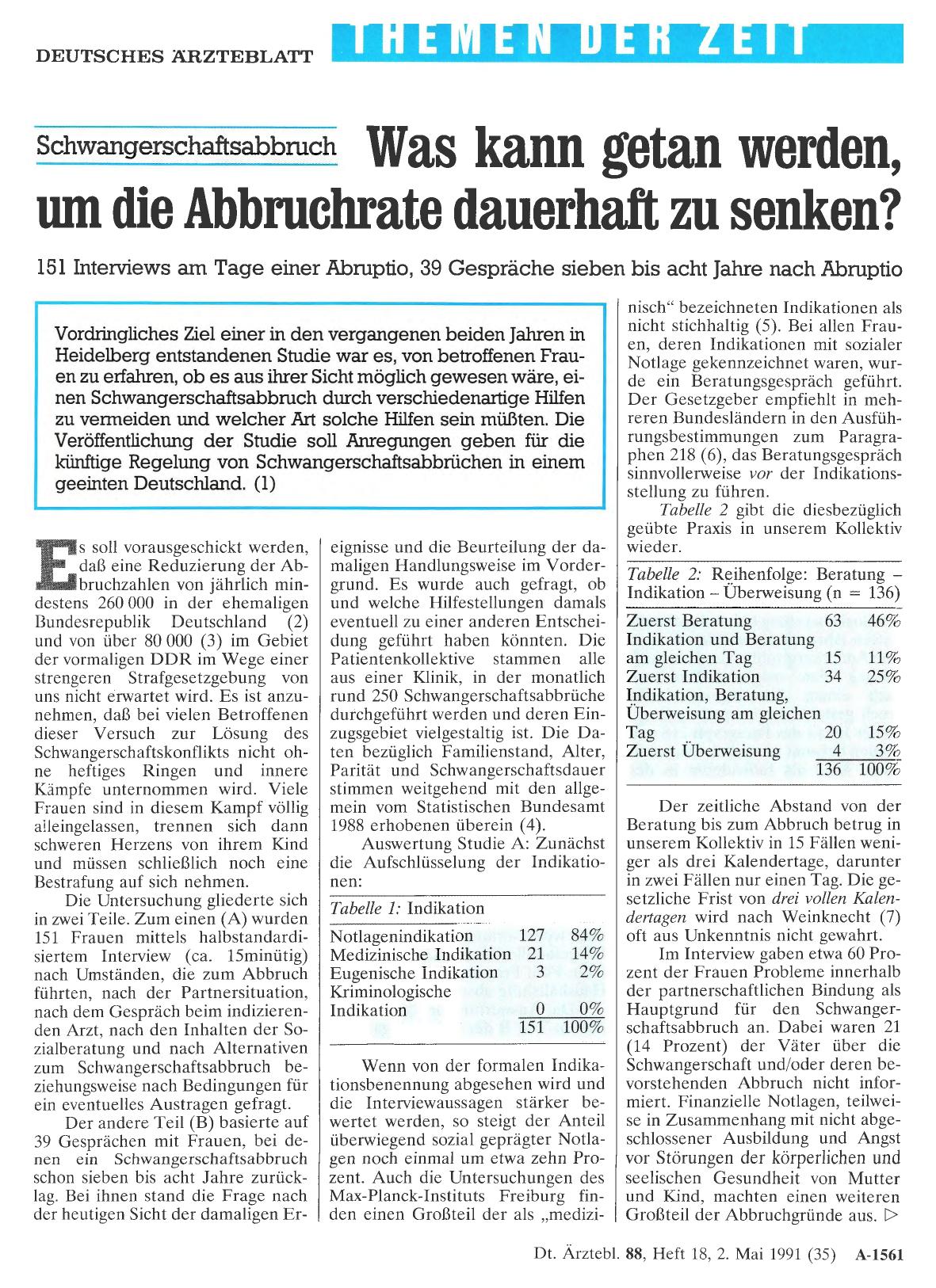 Vorschauseite 1: Schwangerschaftsabbruch: Was kann getan werden, um die Abbruchrate dauerhaft zu senken?