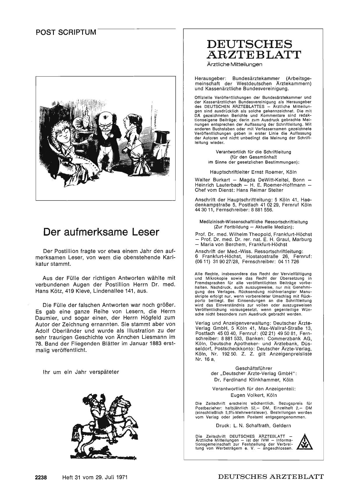 Vorschauseite 1: Der aufmerksame Leser