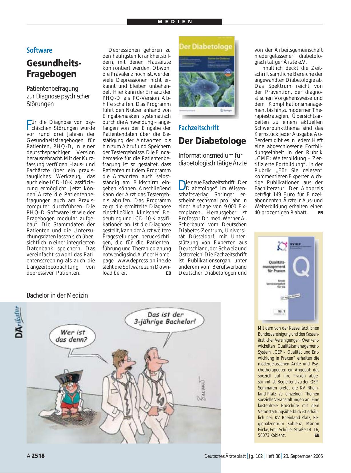 Vorschauseite 1: Qualitätsmanagement-System „QEP – Qualität und Entwicklung in Praxen“
