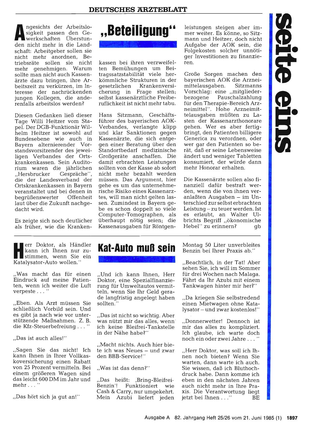 Vorschauseite 1: „Beteiligung“