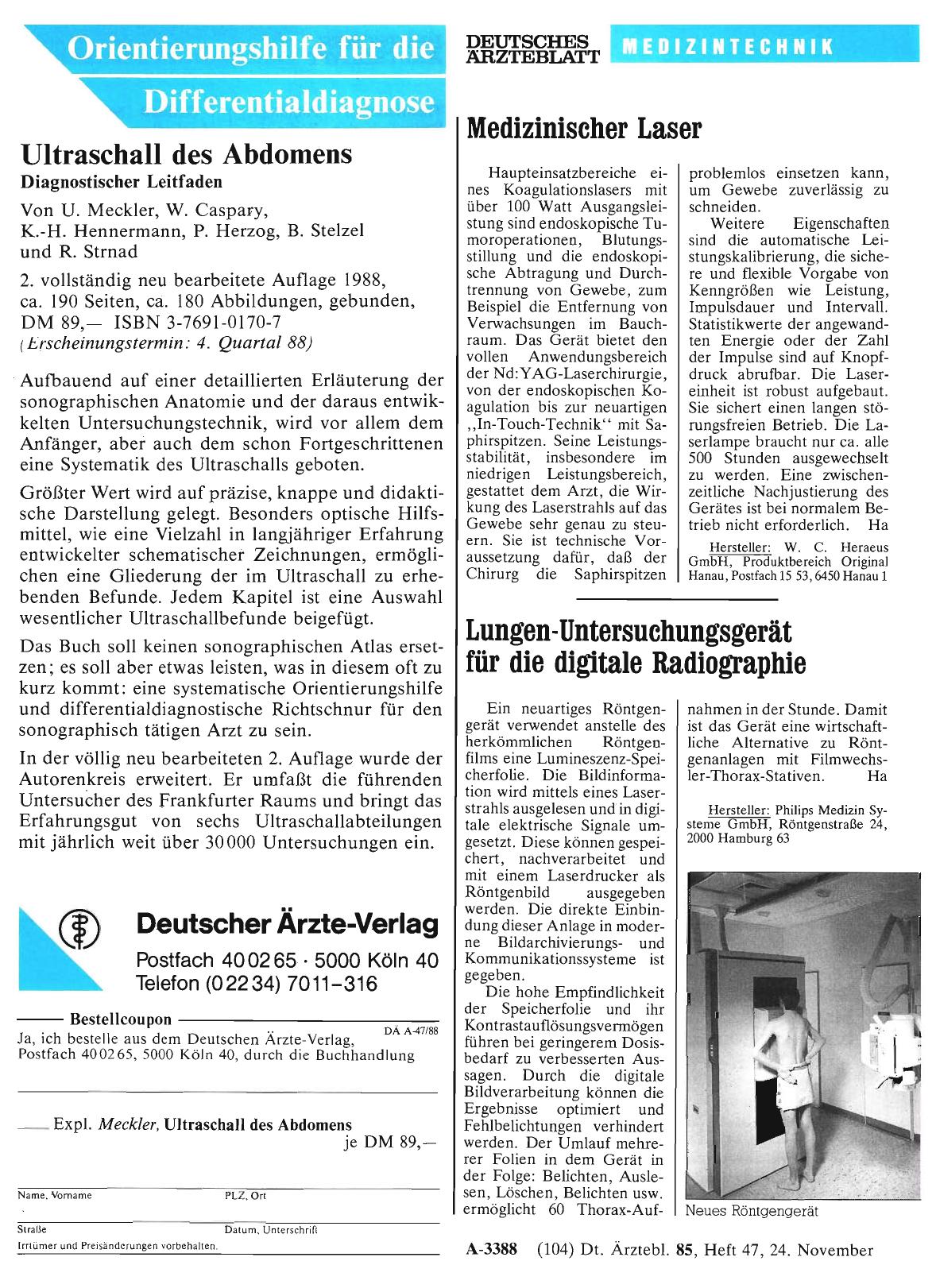 Vorschauseite 1: Lungen-Untersuchungsgerät für die digitale Radiographie