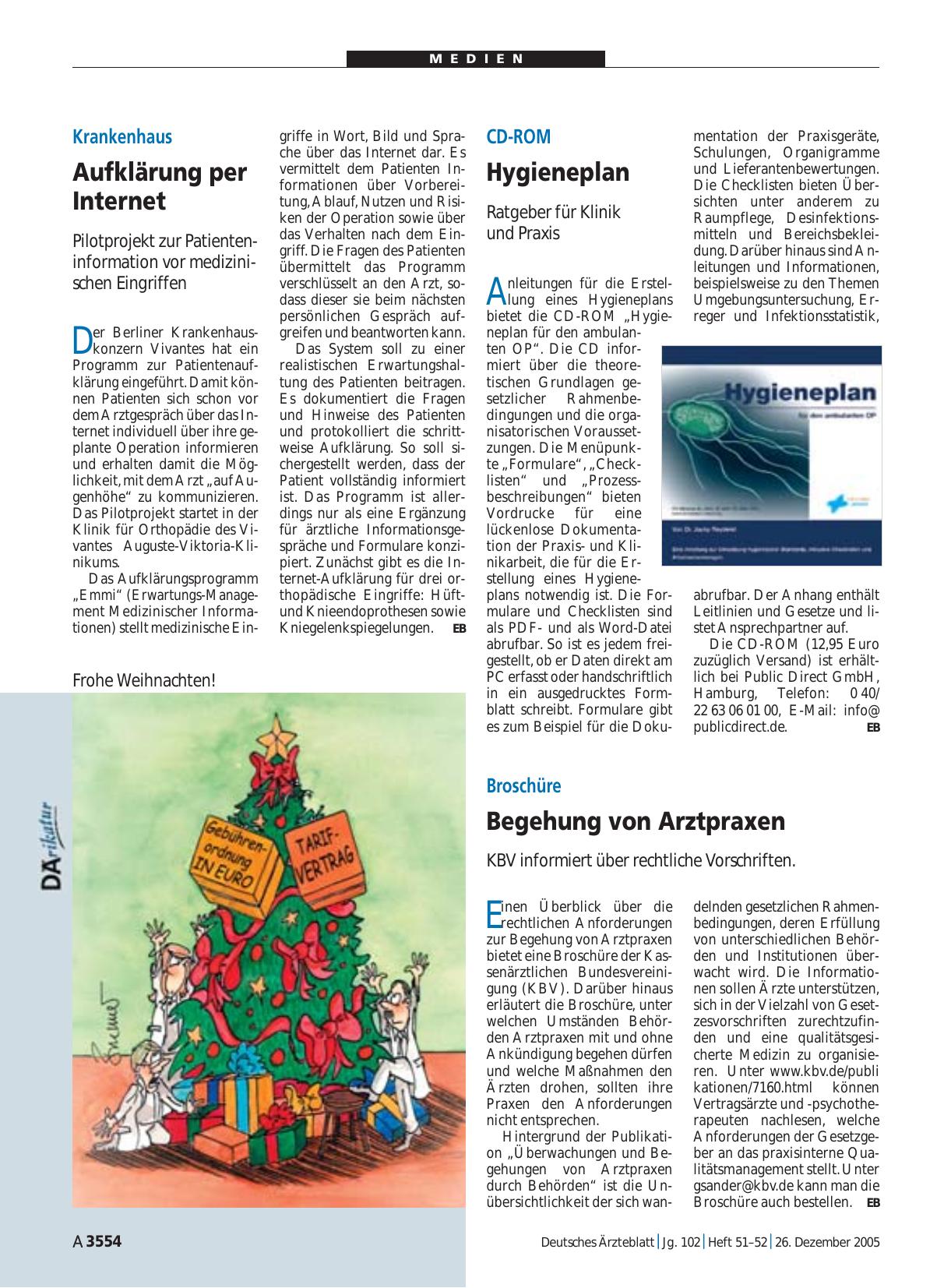 Vorschauseite 1: CD-ROM: Hygieneplan