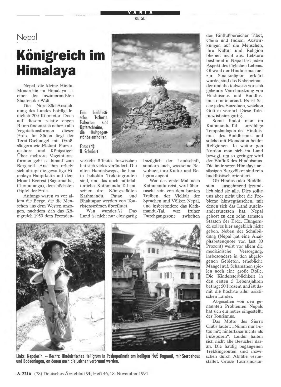 Vorschauseite 1: Nepal: Königreich im Himalaya