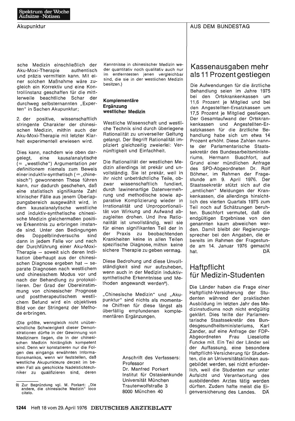 Vorschauseite 1: Kassenausgaben mehr als 11 Prozent gestiegen