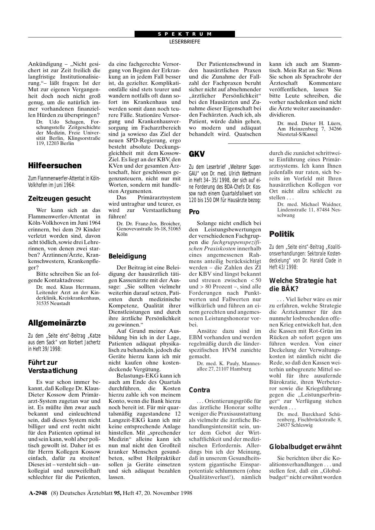 Vorschauseite 1: GKV: Pro