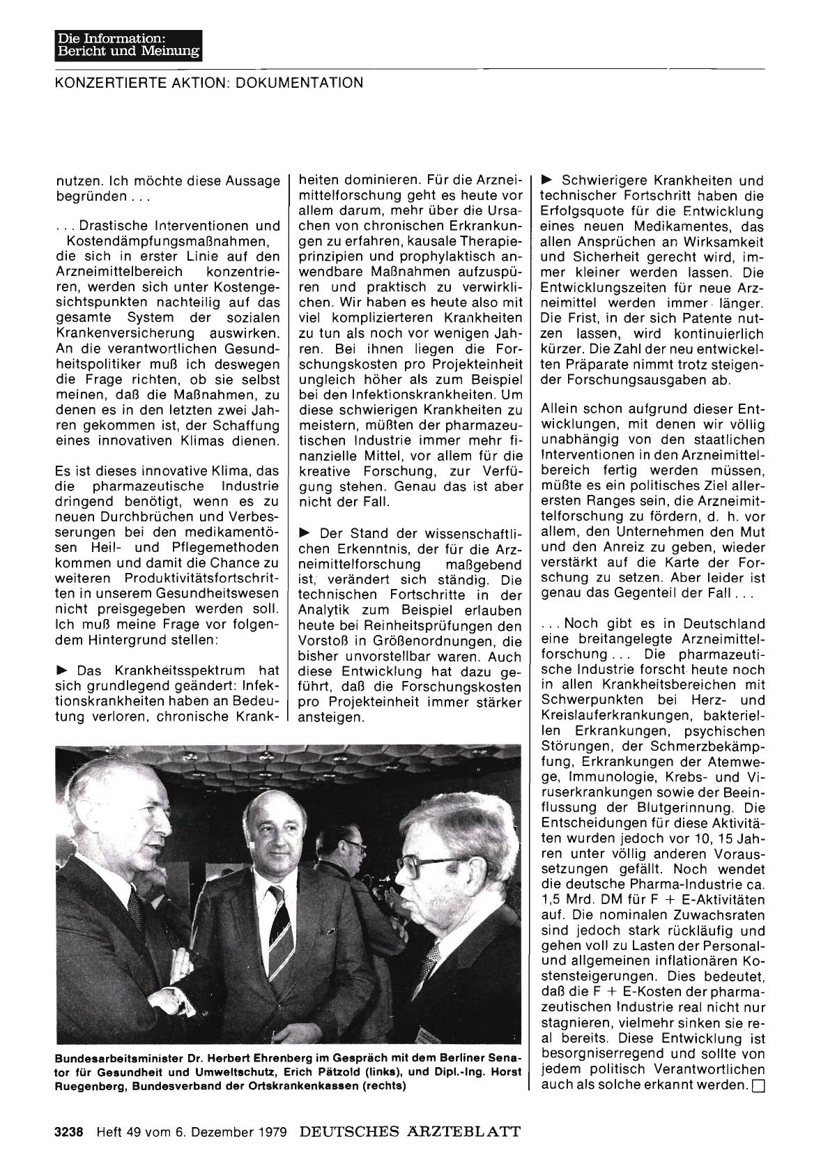Vorschauseite 1: KONZERTIERTE AKTION: DOKUMENTATION: Prävention in der gesetzlichen Krankenversicherung - Referat von Dr. med. Hans Wolf Muschallik, Erster Vorsitzender der Kassenärztlichen Bundes…