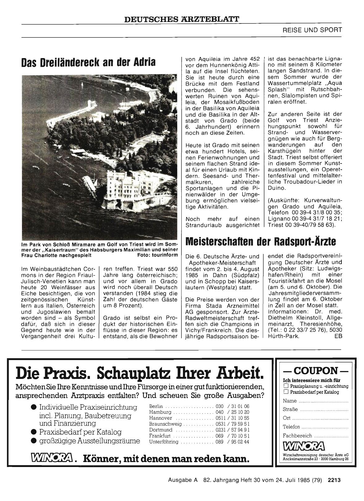 Vorschauseite 1: Das Dreiländereck an der Adria