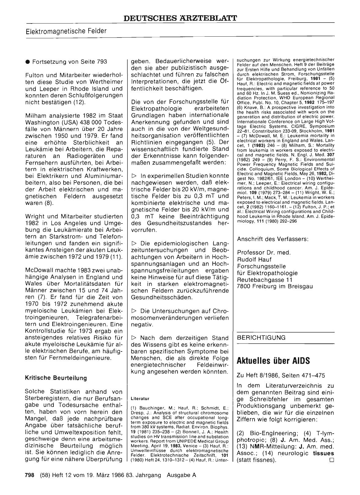 Vorschauseite 1: Aktuelles über AIDS