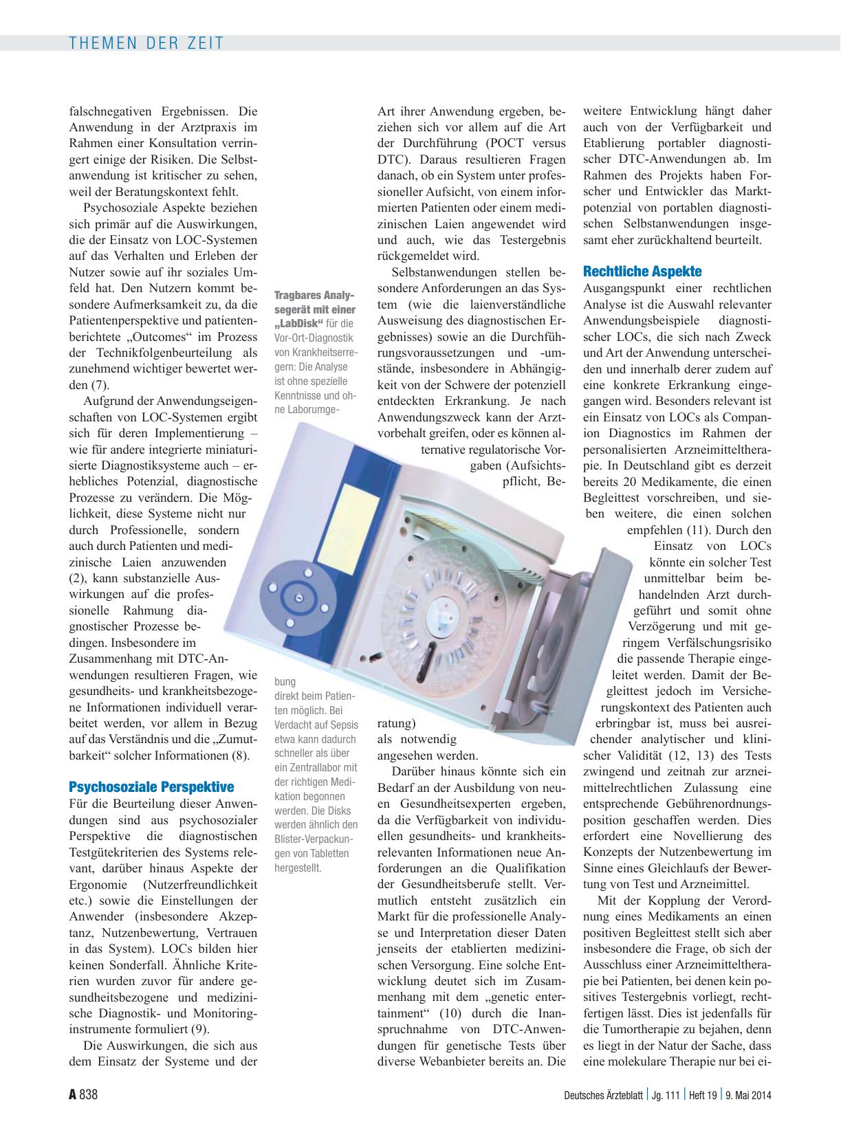 Vorschauseite 3: Portable Lab-on-a-chip-Systeme: Hip oder Hype?