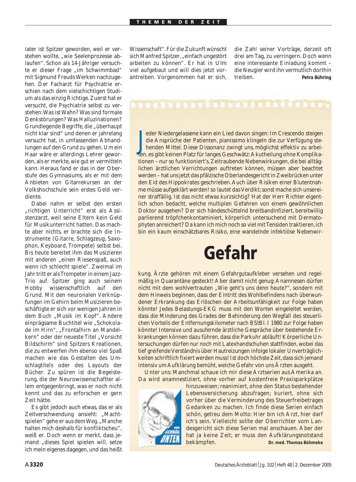 Vorschauseite 1: Gefahr