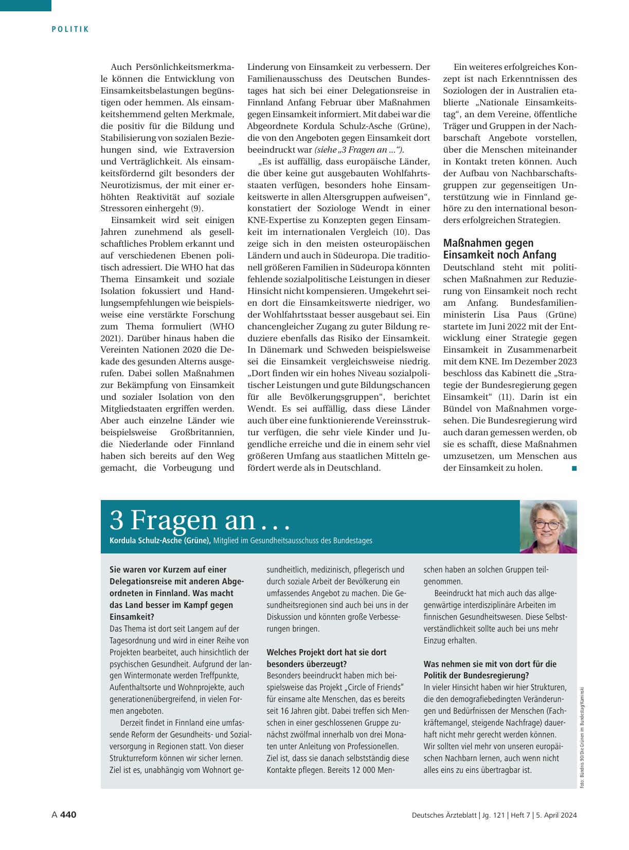 Vorschauseite 3: Einsamkeit: Ein schmerzhaftes Gefühl