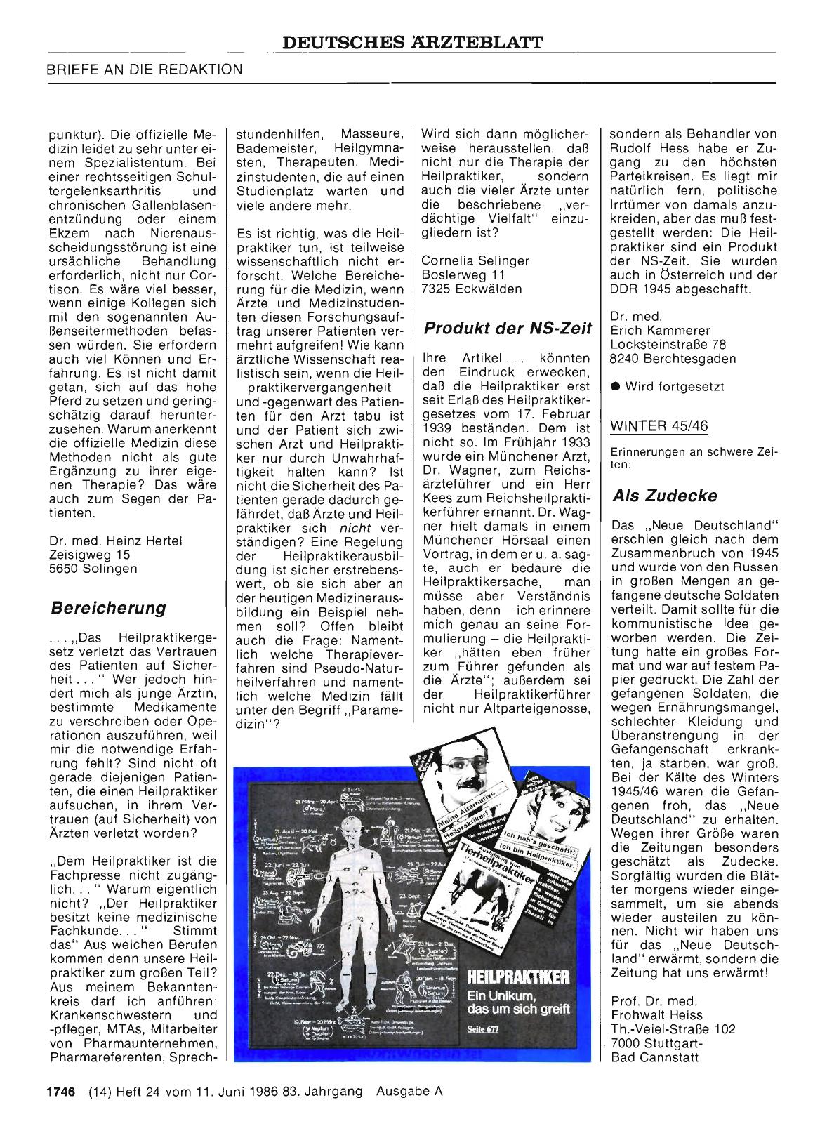 Vorschauseite 1: HEILPRAKTIKER: Bereicherung
