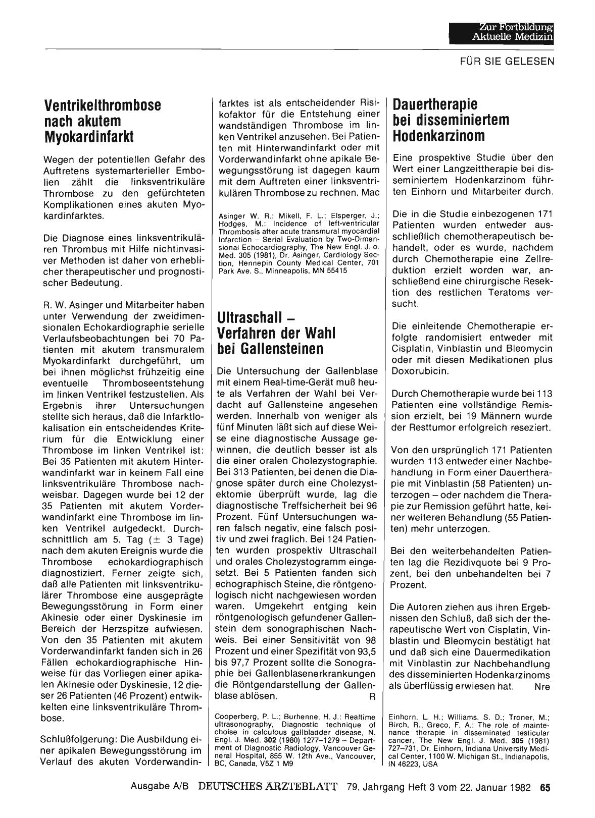 Vorschauseite 1: Dauertherapie bei disseminiertem Hodenkarzinom