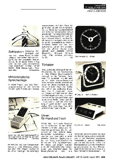 Vorschauseite 1: Mithörfeindliche Sprechanlage