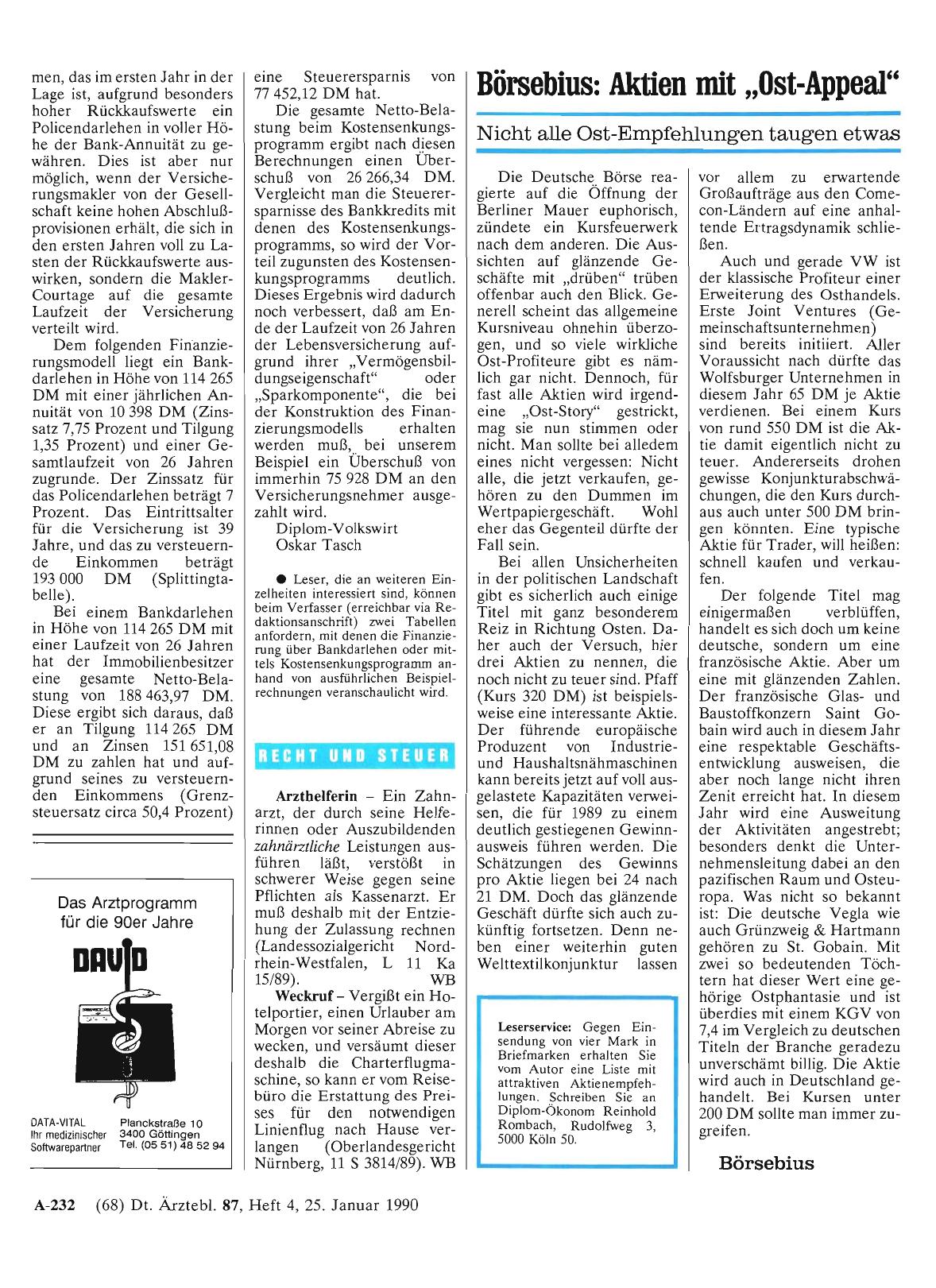 Vorschauseite 1: Börsebius: Aktien mit „Ost-Appeal“