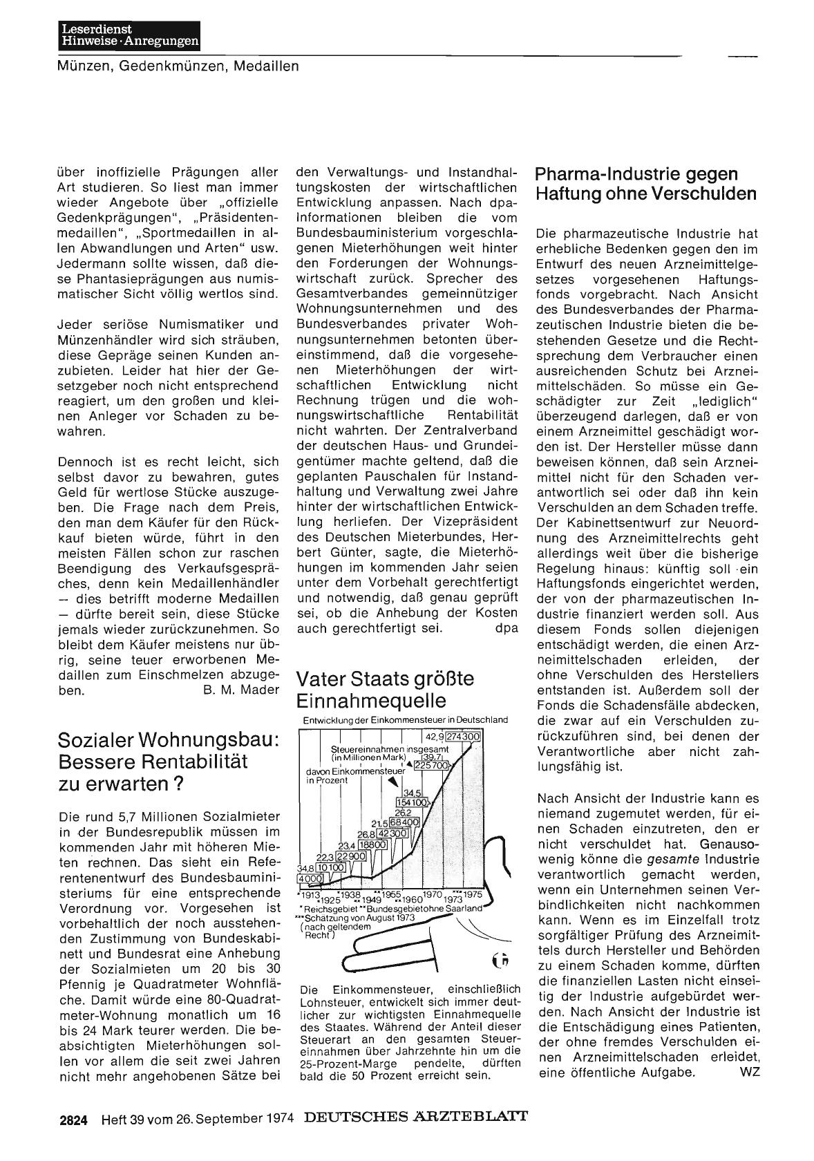 Vorschauseite 1: Sozialer Wohnungsbau: Bessere Rentabilität zu erwarten?