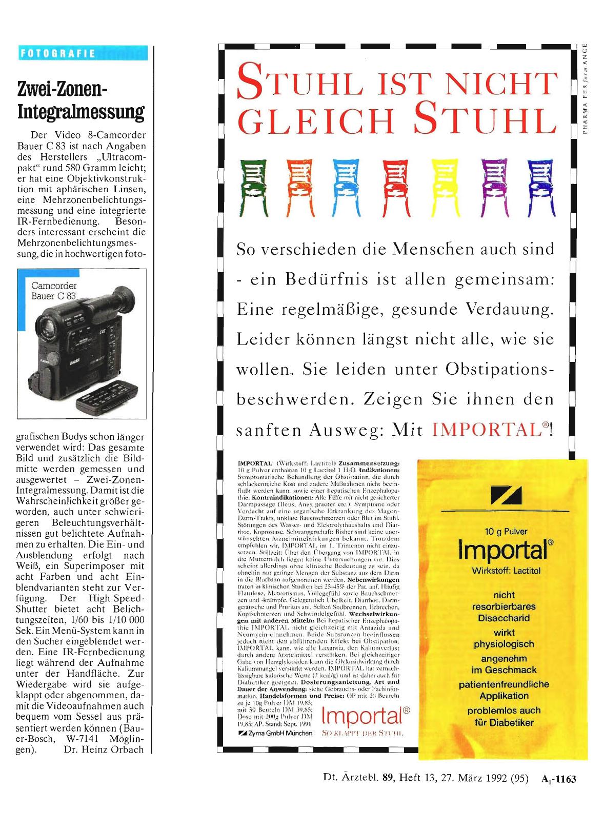 Vorschauseite 1: Zwei-Zonen-Integralmessung