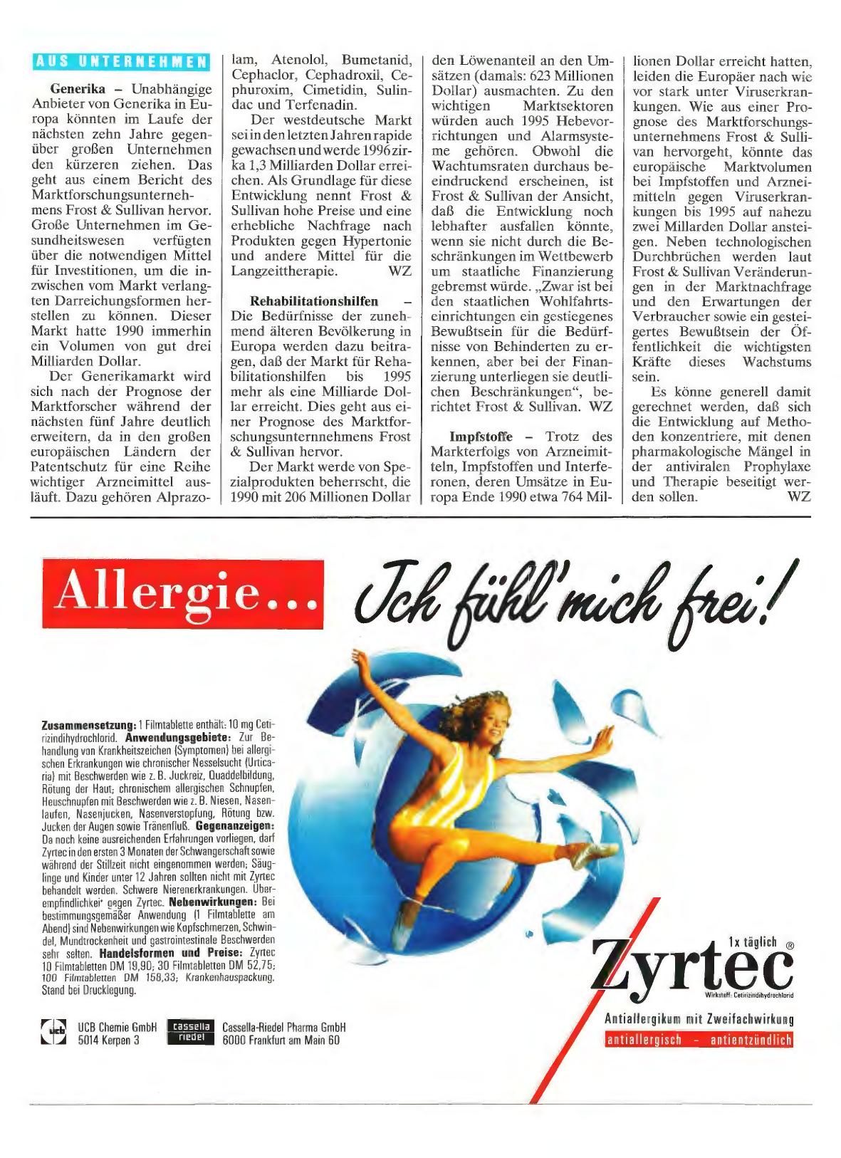 Vorschauseite 1: Aus Unternehmen