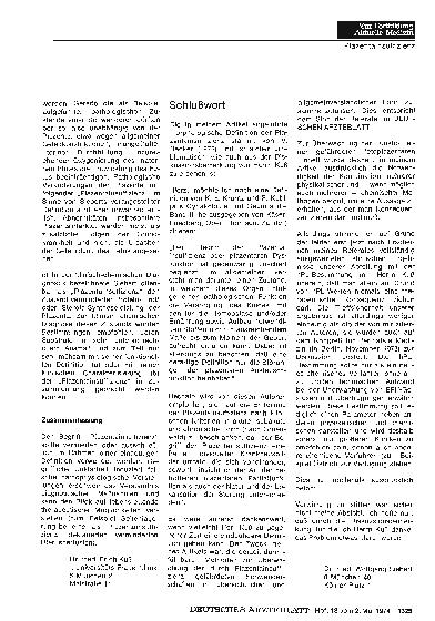 Vorschauseite 1: Schlußwort