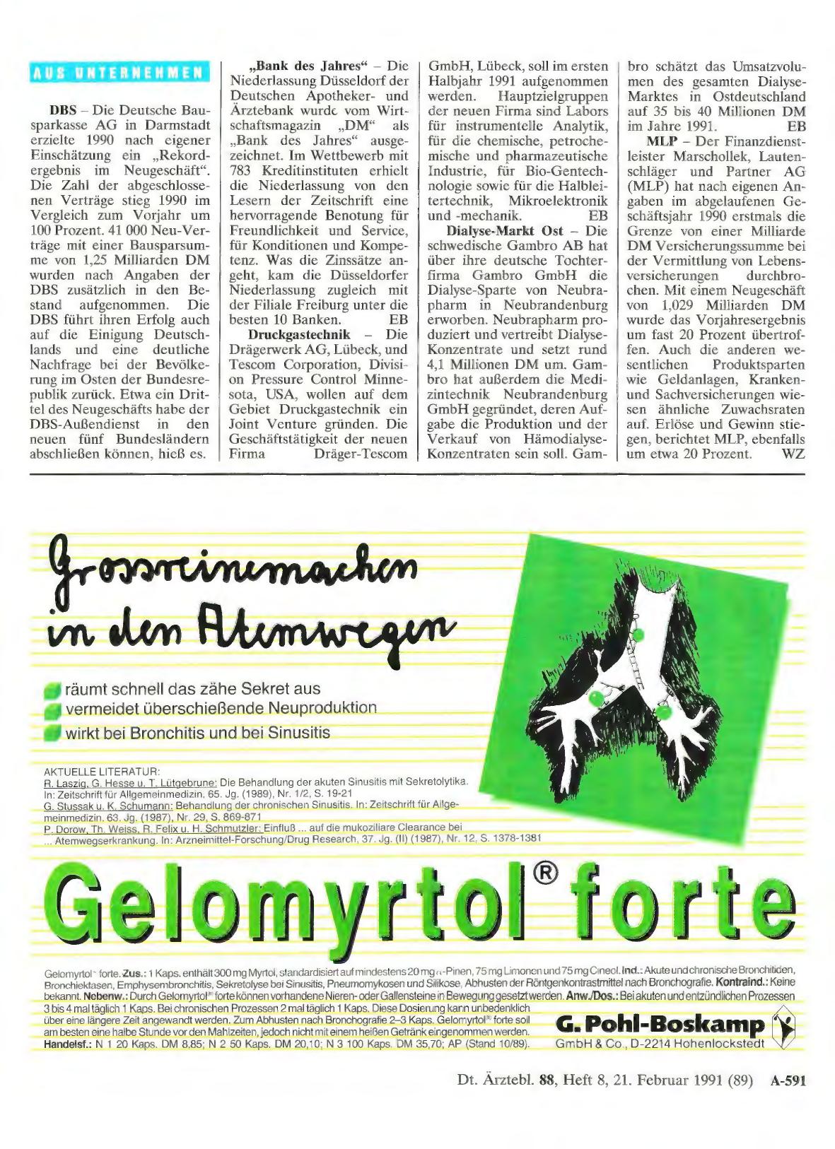 Vorschauseite 1: Aus Unternehmen