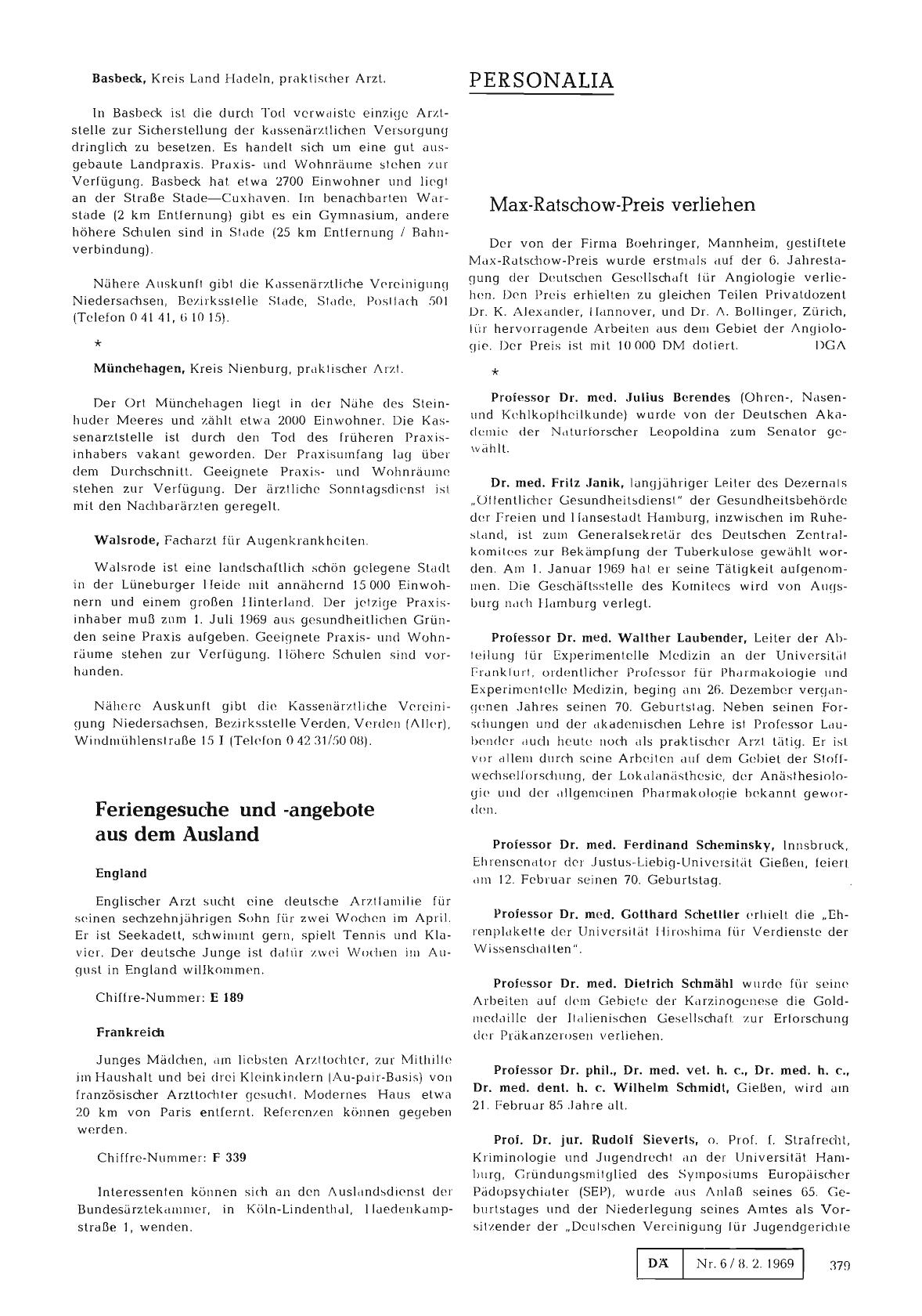Vorschauseite 1: Max-Ratschow-Preis verliehen