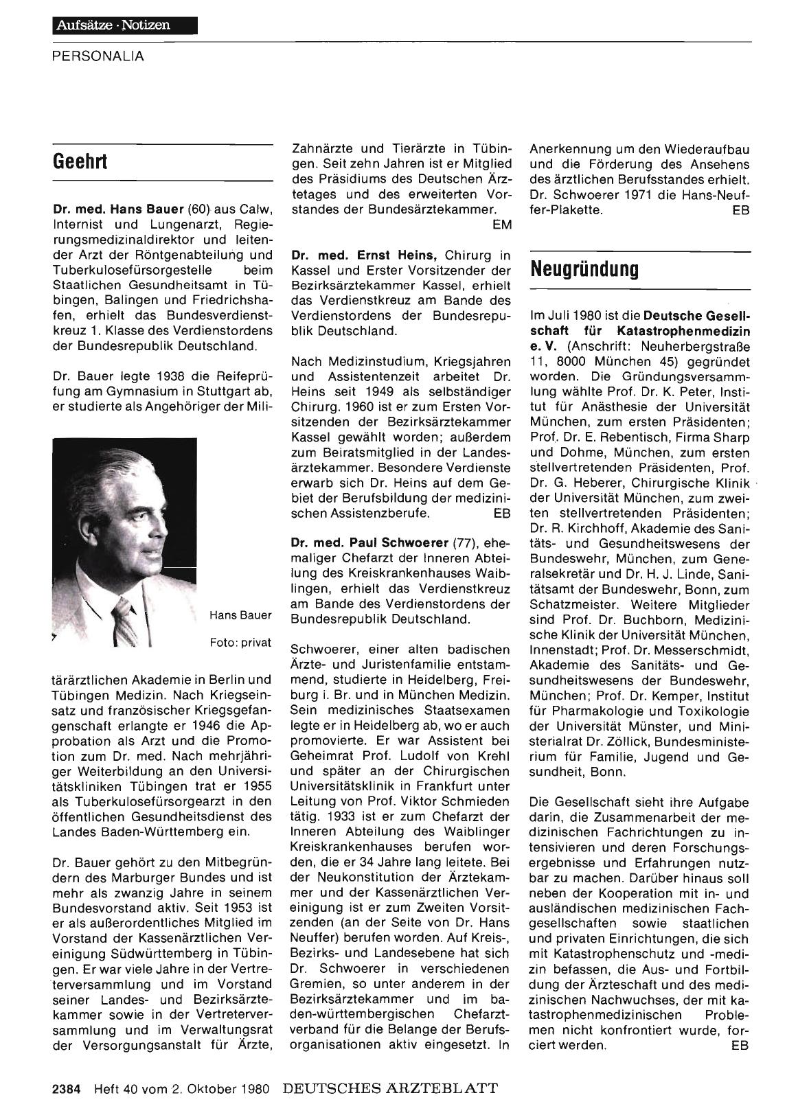 Vorschauseite 1: Geehrt