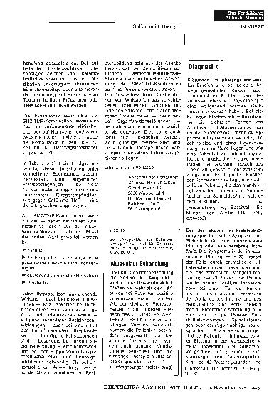 Vorschauseite 1: Akupunktur-Behandlung