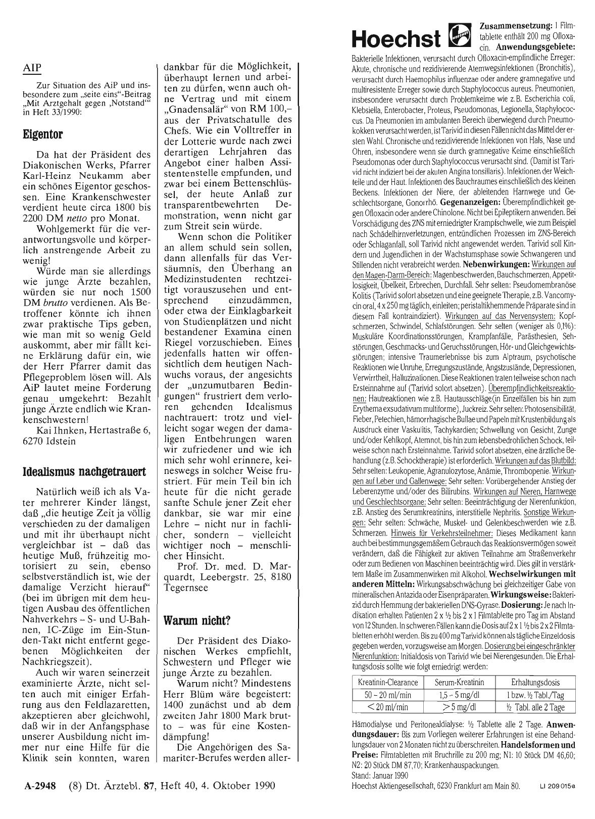 Vorschauseite 1: AIP: Eigentor