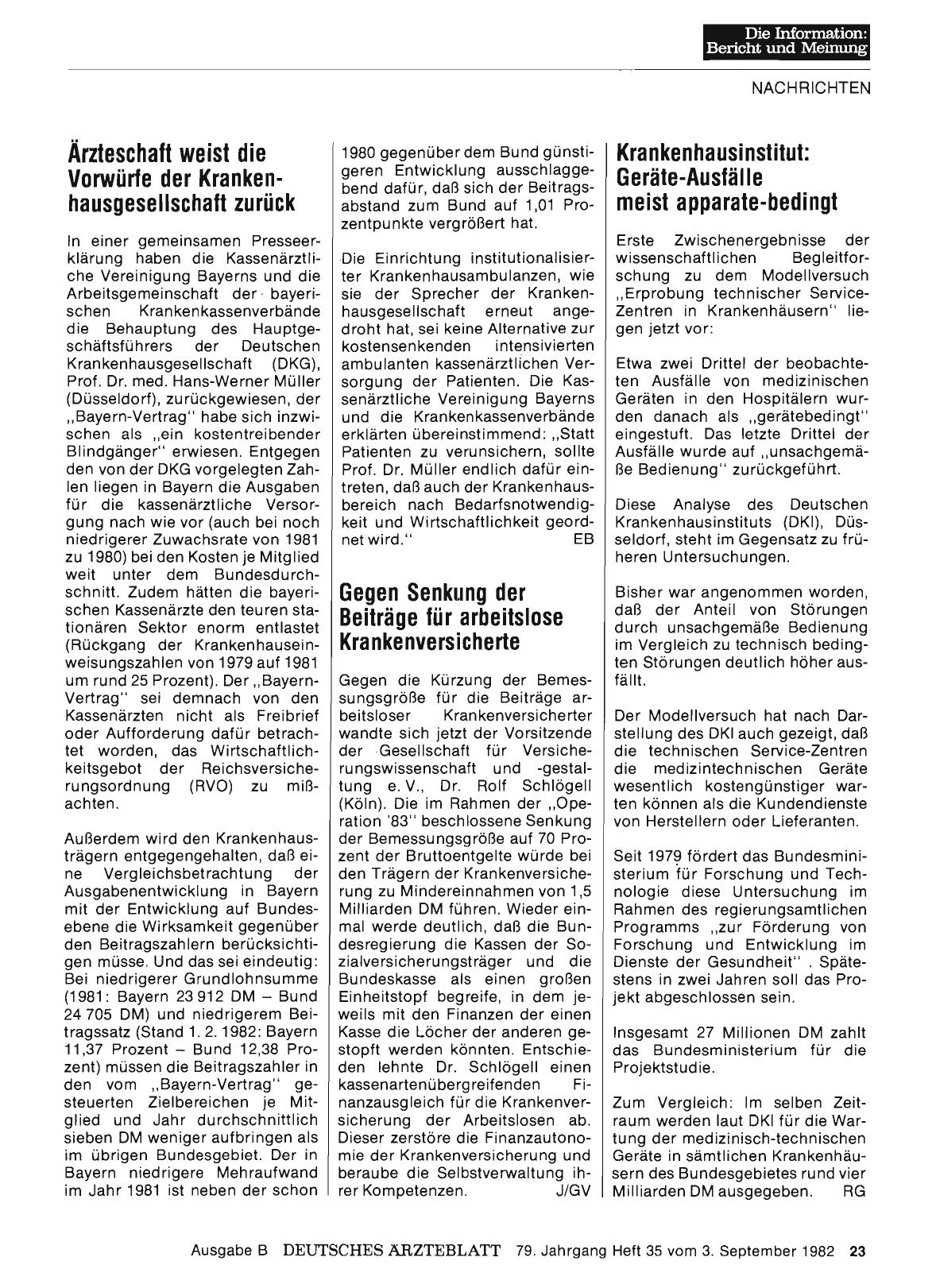 Vorschauseite 1: Gegen Senkung der Beiträge für arbeitslose Krankenversicherte