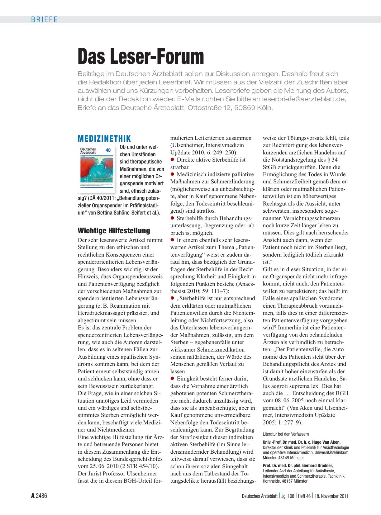 Vorschauseite 1: Medizinethik: Wichtige Hilfestellung