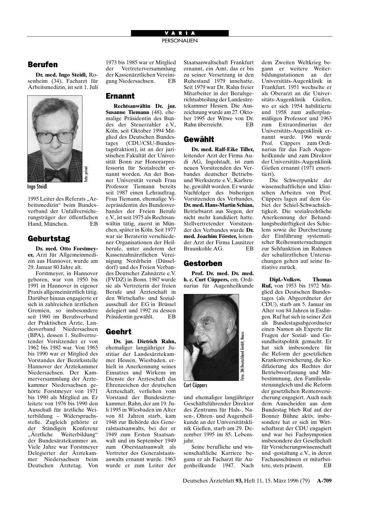 Vorschauseite 1: Geehrt