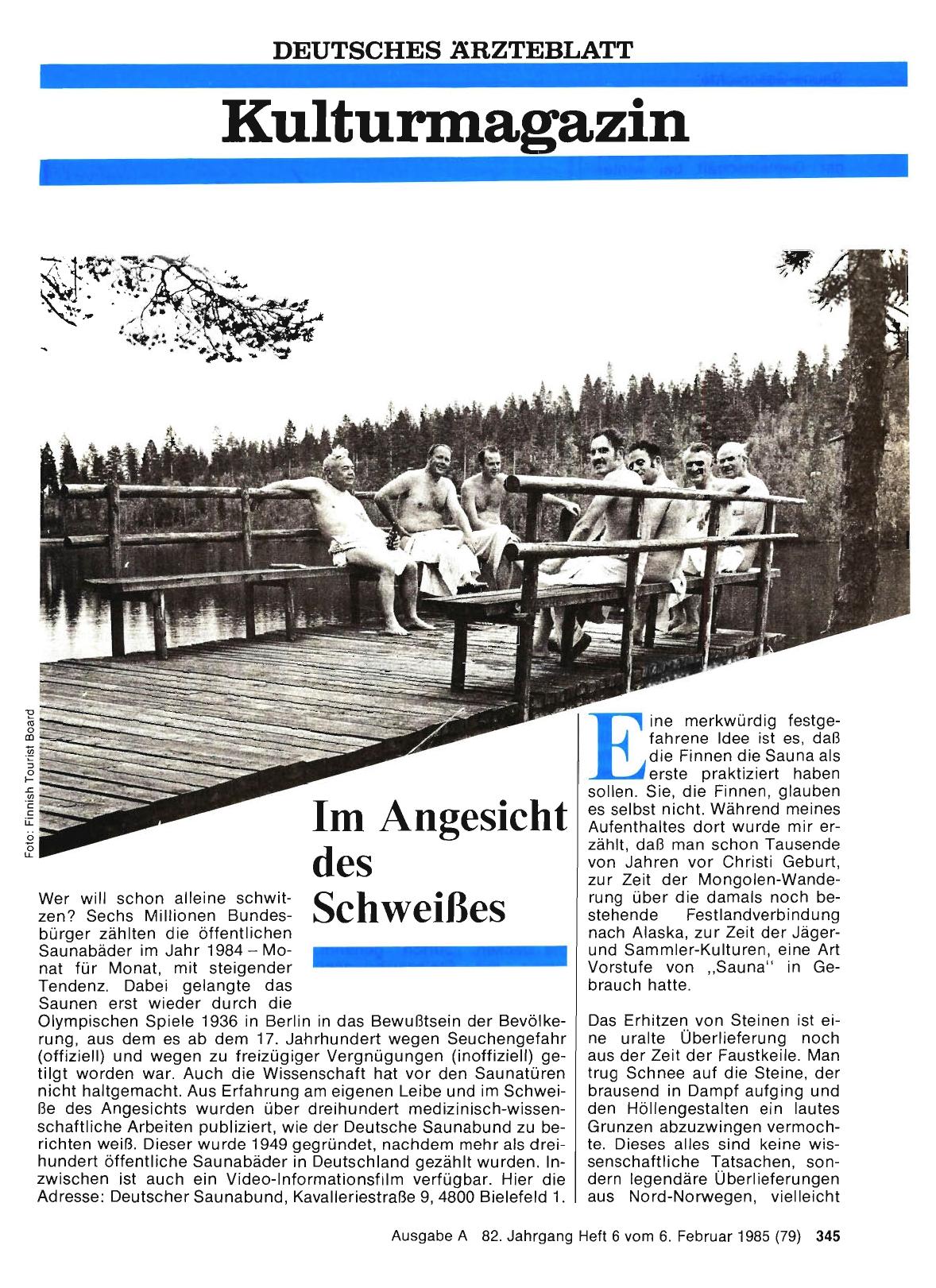 Vorschauseite 1: Im Angesicht des Schweißes