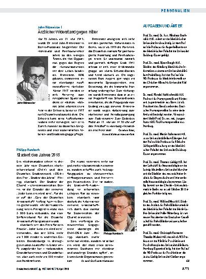Vorschauseite 1: Philipp Humbsch: Student des Jahres 2018