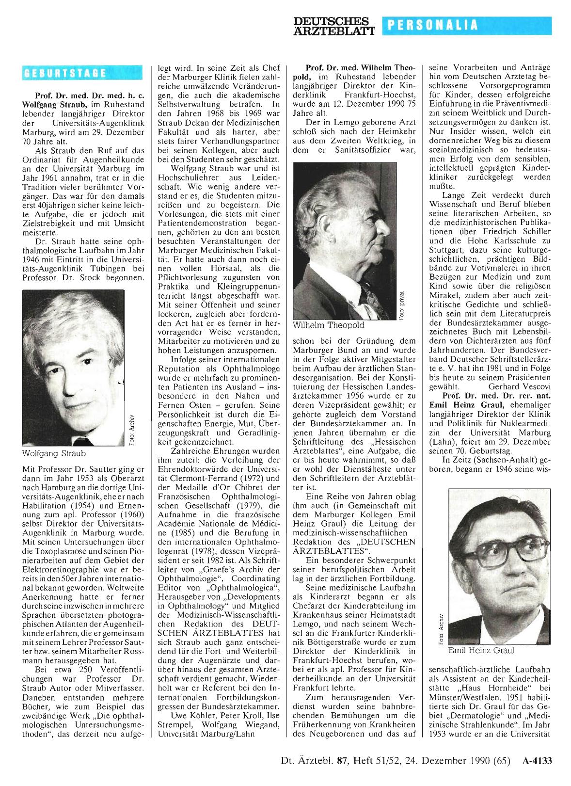 Vorschauseite 1: GEBURTSTAGE