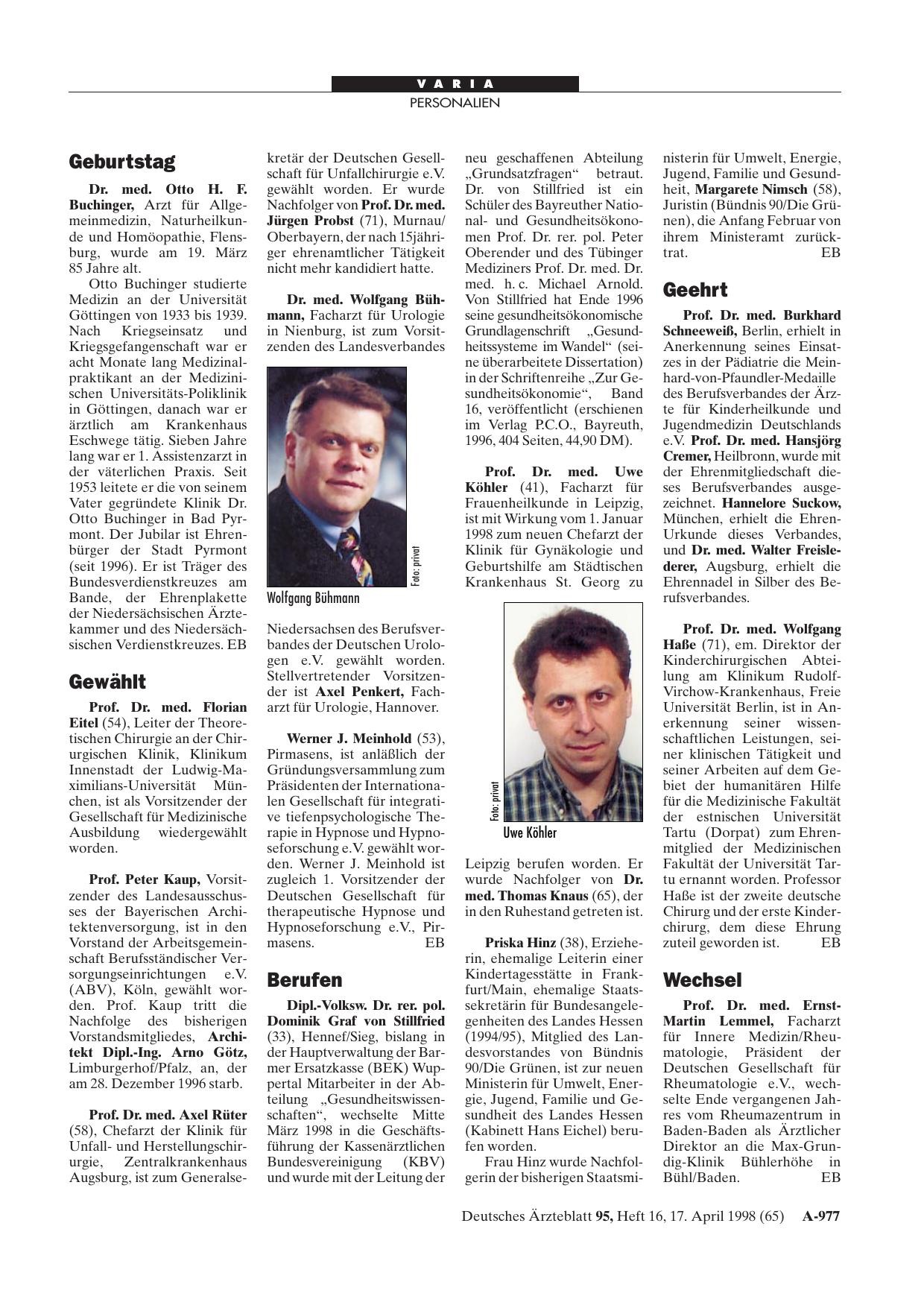 Vorschauseite 1: Wechsel
