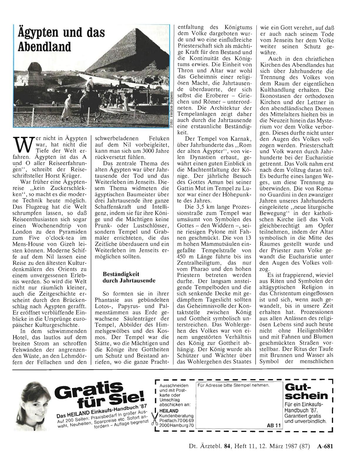 Vorschauseite 1: Ägypten und das Abendland
