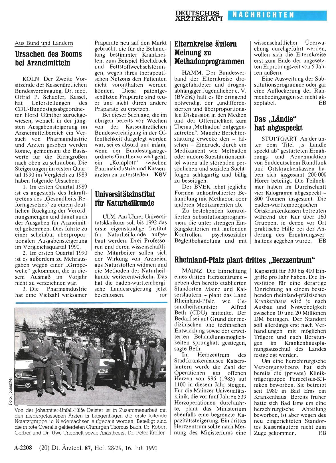 Vorschauseite 1: Ursachen des Booms bei Arzneimitteln