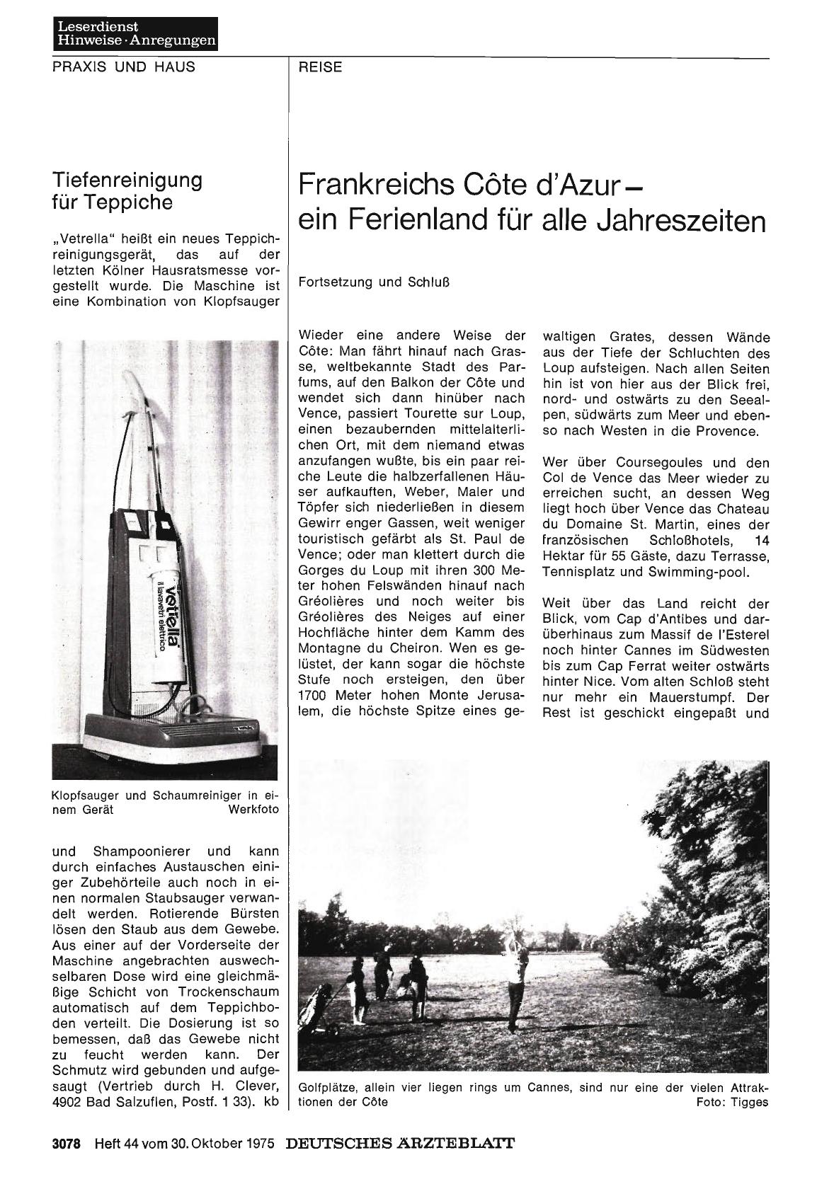 Vorschauseite 1: Tiefenreinigung für Teppiche