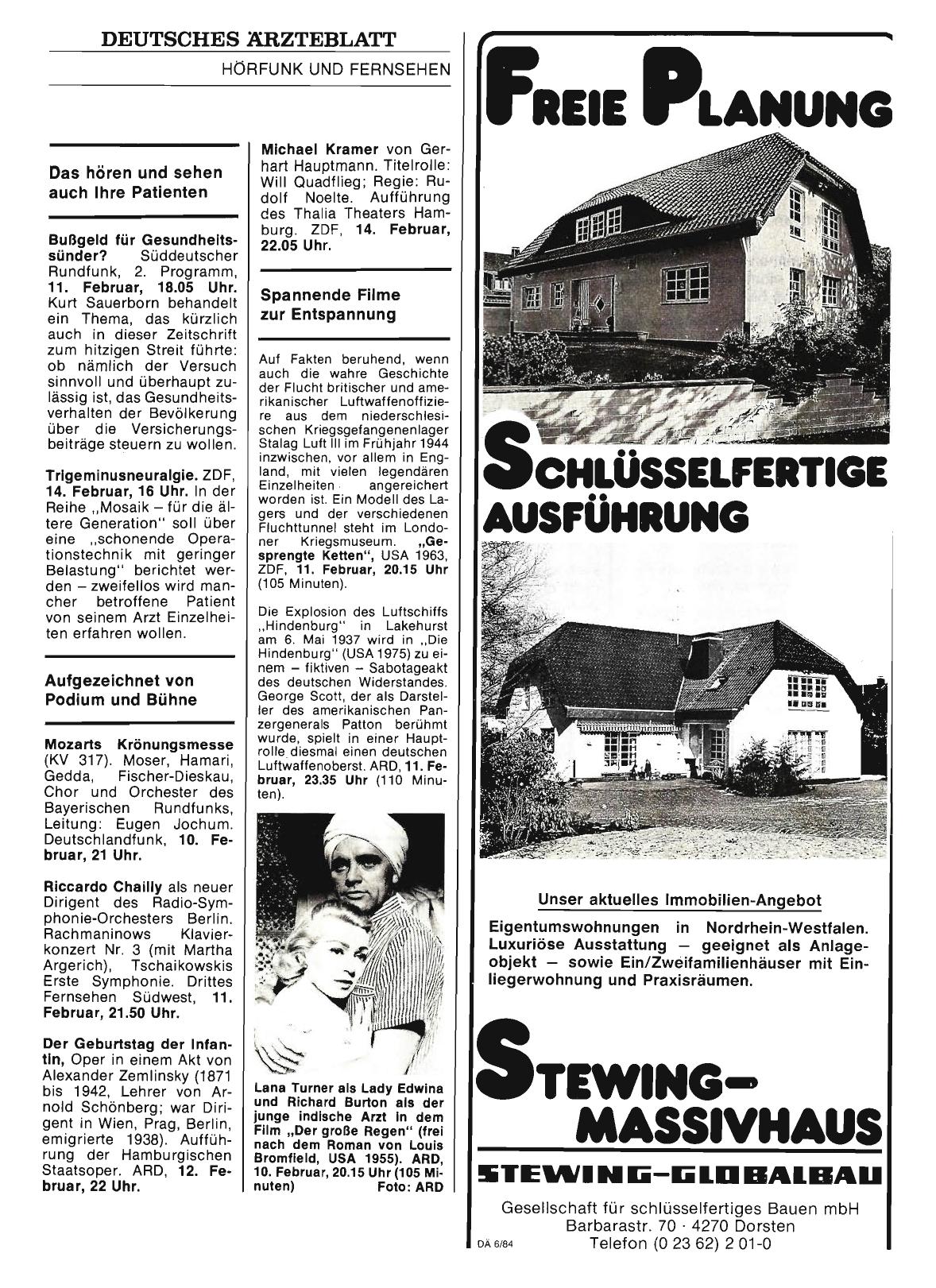 Vorschauseite 1: Das hören und sehen auch Ihre Patienten/ Aufgezeichnet von Podium und Bühne/ Spannende Filme zur Entspannung
