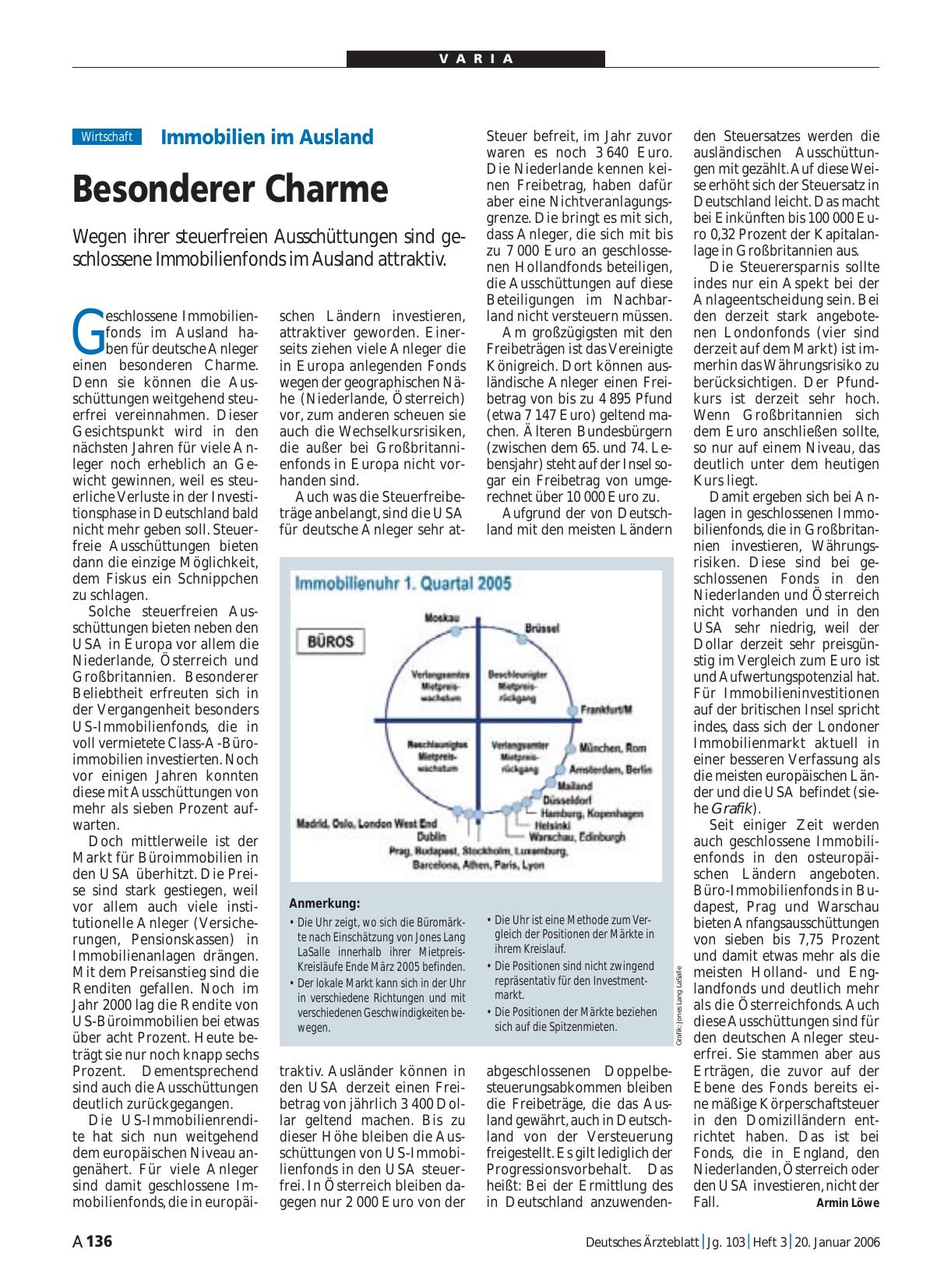 Vorschauseite 1: Immobilien im Ausland: Besonderer Charme