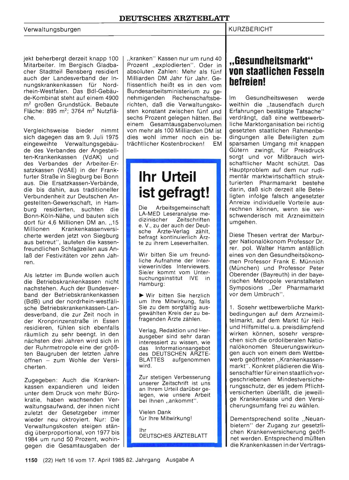 Vorschauseite 1: Ihr Urteil ist gefragt!