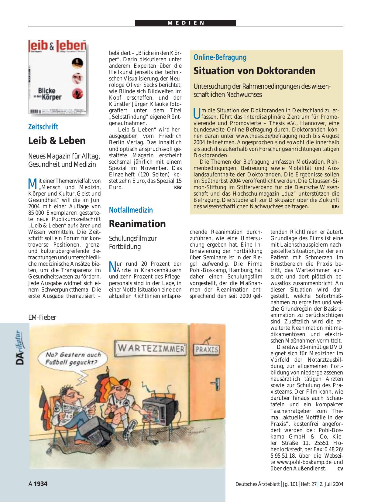 Vorschauseite 1: Notfallmedizin: Reanimation
